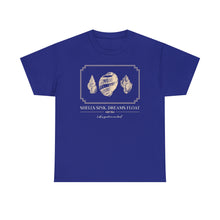 Load image into Gallery viewer, shells sink, dreams float tee - cobalt