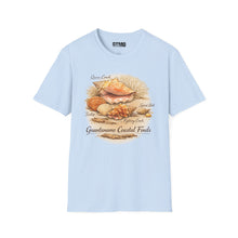 Load image into Gallery viewer, Coastal Shells T-Shirt — 'Guantanamo Coastal Finds' Beach Seashell Graphic Tee