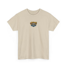 Load image into Gallery viewer, Surf & Sand Beach Tee — Retro Pinup Surfboard Graphic T-Shirt