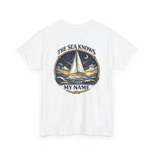 Load image into Gallery viewer, "The Sea Knows My Name" T-shirt - A Salt & Canvas Apparel product