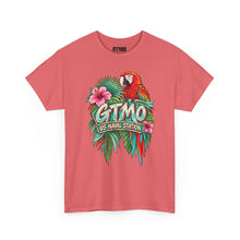 Load image into Gallery viewer, Tropical GTMO Parrot Tee — "GTMO U.S. Naval Station"