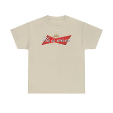 Load image into Gallery viewer, He is wiser tee - sand