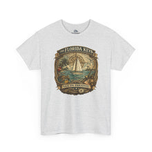 Load image into Gallery viewer, Florida Keys Sail On Paradise T-Shirt — Vintage Sailboat Beach Tee