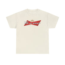 Load image into Gallery viewer, He is wiser tee - natural