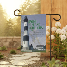 Load image into Gallery viewer, Bodie Island Lighthouse garden flag - model 2