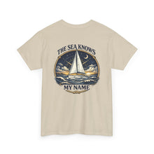 Load image into Gallery viewer, "The Sea Knows My Name" T-shirt - A Salt & Canvas Apparel product