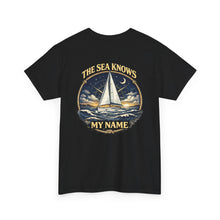 Load image into Gallery viewer, "The Sea Knows My Name" T-shirt - A Salt & Canvas Apparel product