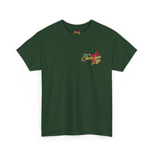 Load image into Gallery viewer, Built on the Rock Christian T-Shirt — Faith Graphic Tee