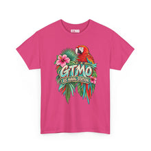 Load image into Gallery viewer, Tropical GTMO Parrot Tee — "GTMO U.S. Naval Station"