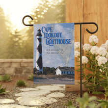 Load image into Gallery viewer, Cape Lookout Lighthouse garden flag - Model 1