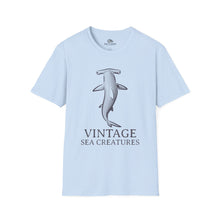 Load image into Gallery viewer, Vintage Sea Creatures Hammerhead Shark T-Shirt