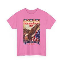 Load image into Gallery viewer, Independence Day Eagle T-Shirt — America 250 Patriotic Fourth of July Tee