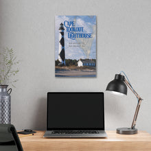 Load image into Gallery viewer, Cape Lookout Lighthouse Canvas Print