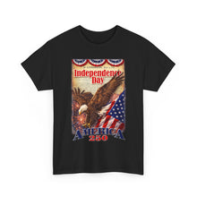 Load image into Gallery viewer, Independence Day Eagle T-Shirt — America 250 Patriotic Fourth of July Tee