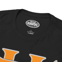 Load image into Gallery viewer, Orange Retro Monogram Tee