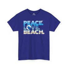 Load image into Gallery viewer, Peace Love Beach T-Shirt