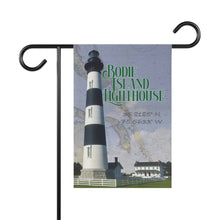 Load image into Gallery viewer, Bodie Island Lighthouse garden flag - right