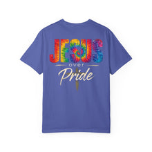 Load image into Gallery viewer, Jesus Over Pride T-Shirt — Tie-Dye Faith Graphic Tee