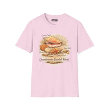 Load image into Gallery viewer, Coastal Shells T-Shirt — 'Guantanamo Coastal Finds' Beach Seashell Graphic Tee
