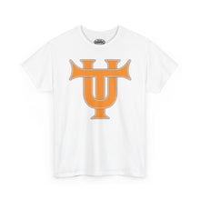 Load image into Gallery viewer, Orange Retro Monogram Tee
