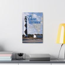 Load image into Gallery viewer, Cape Lookout Lighthouse Canvas Print