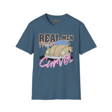 Load image into Gallery viewer, Real Men Prefer Cuvrs T-Shirt — Vintage Car Graphic Tee