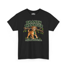 Load image into Gallery viewer, Branch Manager Dog T-Shirt — "I Take My Work Outside"