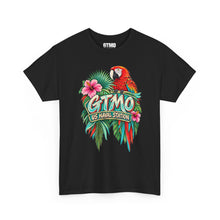 Load image into Gallery viewer, Tropical GTMO Parrot Tee — "GTMO U.S. Naval Station"