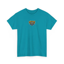 Load image into Gallery viewer, Surf & Sand Beach Tee — Retro Pinup Surfboard Graphic T-Shirt