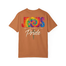 Load image into Gallery viewer, Jesus Over Pride T-Shirt — Tie-Dye Faith Graphic Tee