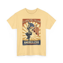 Load image into Gallery viewer, America 250 Celebrating Freedom Tee