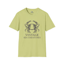 Load image into Gallery viewer, Vintage Sea Creatures Crab T-Shirt