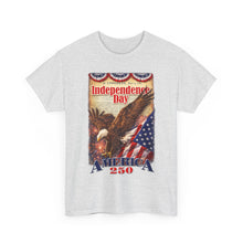 Load image into Gallery viewer, Independence Day Eagle T-Shirt — America 250 Patriotic Fourth of July Tee