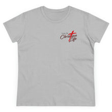 Load image into Gallery viewer, Jesus Has My Back Women - LB - sport grey