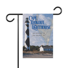 Load image into Gallery viewer, Cape Lookout Lighthouse garden flag - right