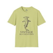 Load image into Gallery viewer, Vintage Sea Creatures Hammerhead Shark T-Shirt