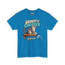 Load image into Gallery viewer, Gravity Checker Cat T-Shirt