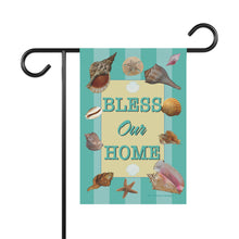 Load image into Gallery viewer, Bless This House Nautical Garden Flag