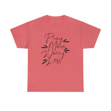 Load image into Gallery viewer, Pray More Worry Less - coral silk
