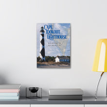 Load image into Gallery viewer, Cape Lookout Lighthouse Canvas Print