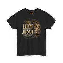 Load image into Gallery viewer, Lion of Judah T-Shirt — Vintage Christian Faith Tee