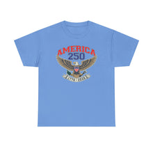 Load image into Gallery viewer, America 250 Eagle T-Shirt — 1776–2026 Bicentennial Celebration Tee