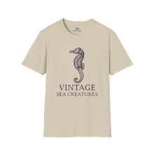 Load image into Gallery viewer, Vintage Sea Creatures Seahorse T-Shirt