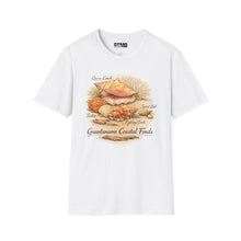 Load image into Gallery viewer, Coastal Shells T-Shirt — 'Guantanamo Coastal Finds' Beach Seashell Graphic Tee
