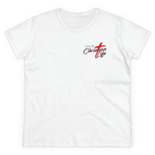 Load image into Gallery viewer, Jesus Has My Back Women - LB - white