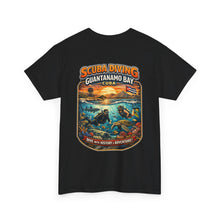 Load image into Gallery viewer, Scuba Diving Guantanamo Bay Graphic Tee — Vintage Underwater Scene