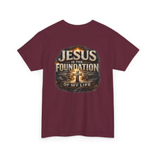 Load image into Gallery viewer, Jesus Is the Foundation Tee