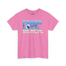 Load image into Gallery viewer, Peace Love Beach T-Shirt