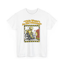 Load image into Gallery viewer, This Wasn't in the Manual T-Shirt — Funny Wheelchair Tee