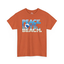 Load image into Gallery viewer, Peace Love Beach T-Shirt